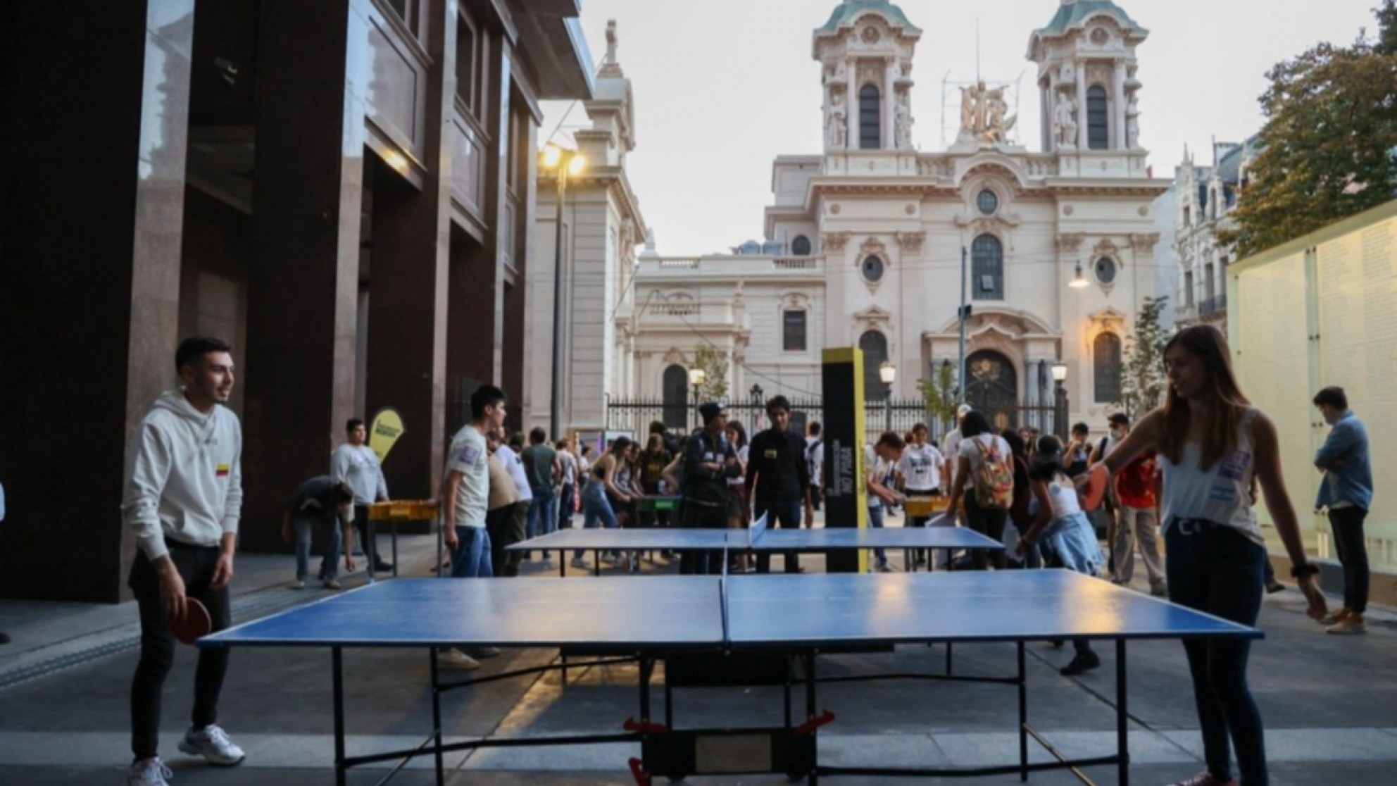 Buenos Aires agasajó a estudiantes universitarios de todo el país
